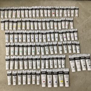 97 New Liquitex Professional Heavy Body acrylic paints. No Duplicates